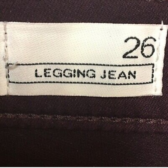 Gap 1969 coated vamp red skinny jeans - Picture 2 of 8